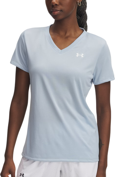 Tričko Under Armour Under Armour Tech Short Sleeve V-Neck T-Shirt Modrá | 1384229-453, 0