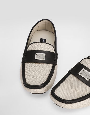 Doplnky Dolce & Gabbana Dolce & Gabbana DG Driver Salt&pepper Loafers Béžová | A50714A9Q938S469, 3