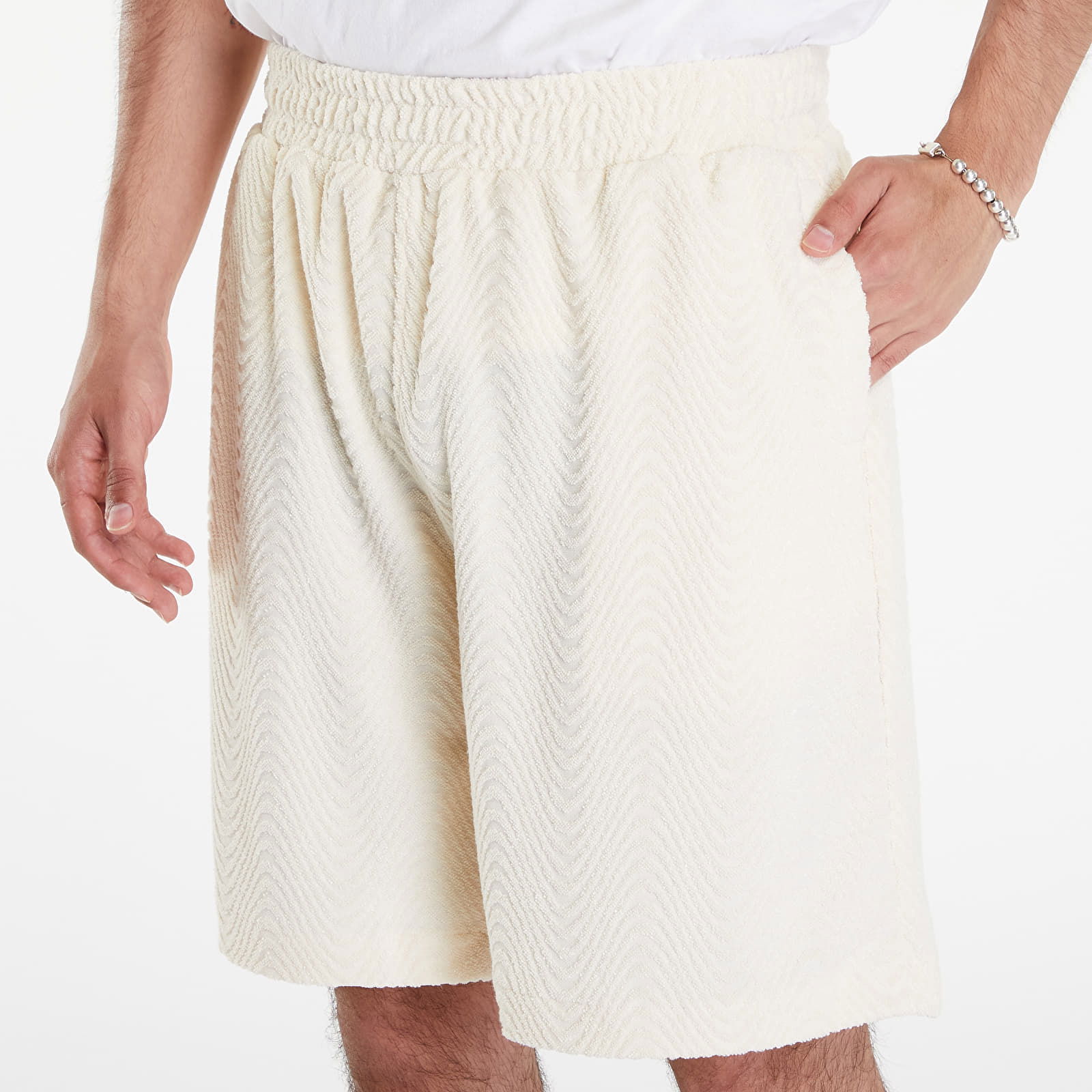 Zen Terry Shorts Off White