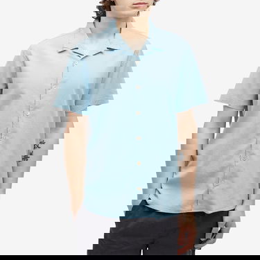 Košeľa Paul Smith Paul Smith Seersucker Vacation Shirt, Size Large Modrá | M2R-114R-M22050-40, 2