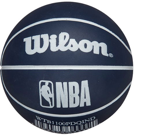 Športový doplnok Wilson Tennis NBA DRIBBLER BASKETBALL INDIANA PACERS Navy | wtb1100in, 1