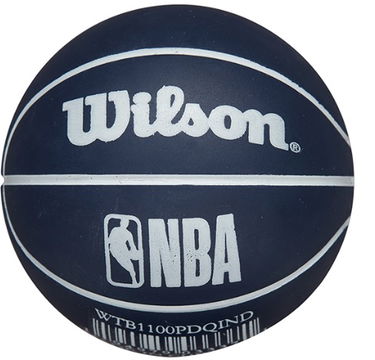 Športový doplnok Wilson Tennis NBA DRIBBLER BASKETBALL INDIANA PACERS Navy | wtb1100in, 1