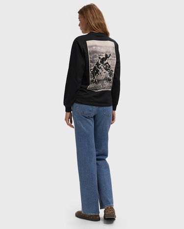 Tričko Carhartt WIP Long-Sleeve T-Shirt All Work And No Play Čierna | I035494-89.XX, 2