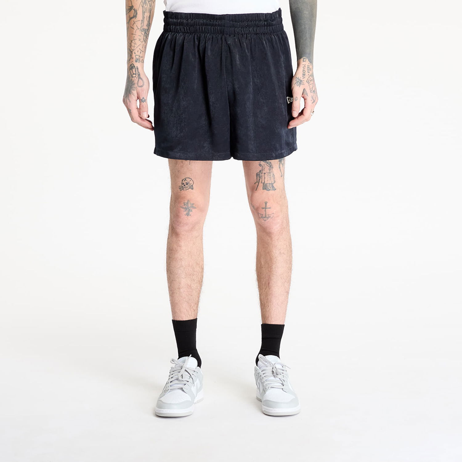 Šortky New Era Woven Shorts Čierna | 60596616, 0