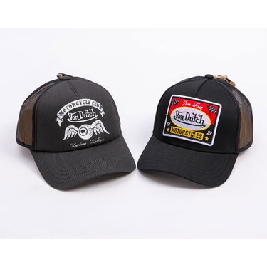Šiltovka Von Dutch Von Dutch VD MC Trucker Cap Čierna | VD/0/CAS1/CREW8, 4