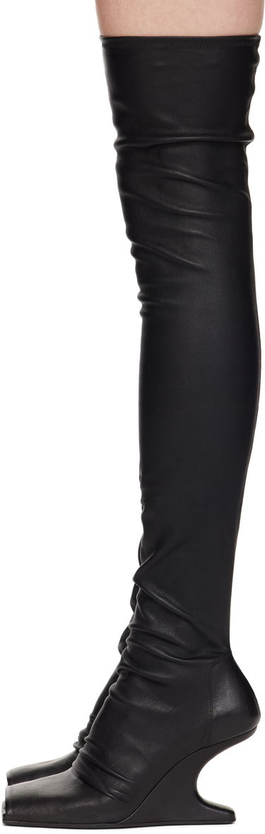 Ponožky Rick Owens Rick Owens Cantilever Tall Boots Čierna | RP01E7801 LS, 2