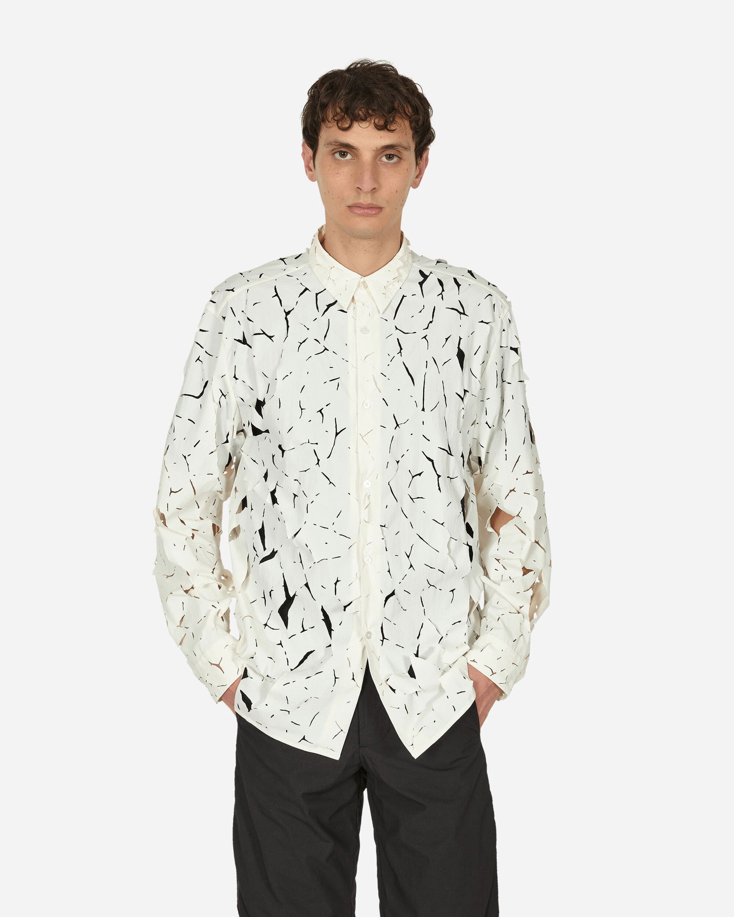 Košeľa Post Archive Faction (PAF) 6.0 Shirt Left White Biela | 60TSLW  WHITE, 1