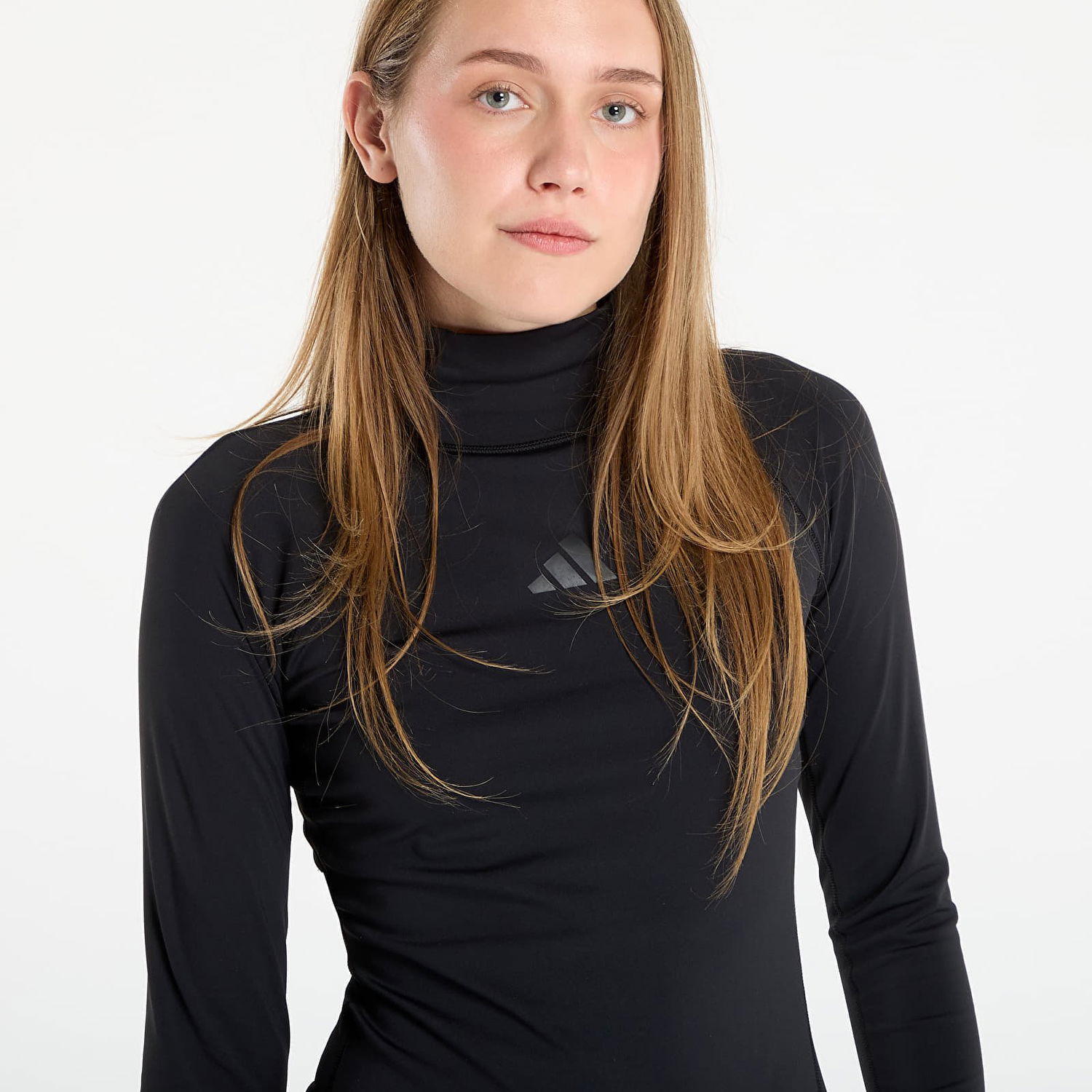 Tričká a tielka adidas Performance Techfit COLD.RDY Long Sleeve Top Čierna | JM8348, 1