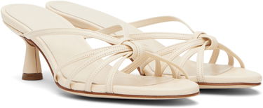 Oblečenie Aeyde Aeyde Abby Leather Mules Béžová | A11-HS-PRAR55ST141-SS25-100-007, 3