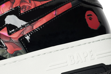 Tenisky a topánky BAPE Sta x ASSC Icon Floral Čierna | 1K73-191-909, 4