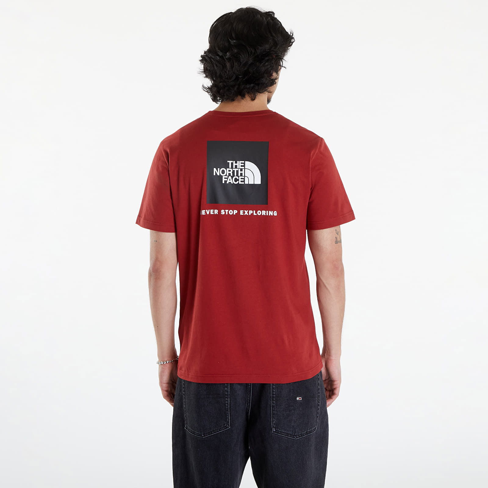 T-Shirt S/S Redbox Tee Iron Red