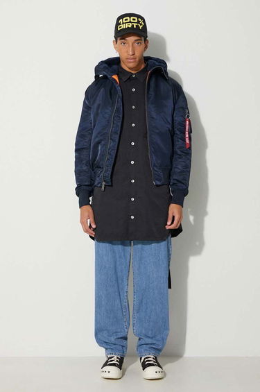 Bomber bunda Alpha Industries Bomber Jacket MA-1 Modrá | 158104.07, 1