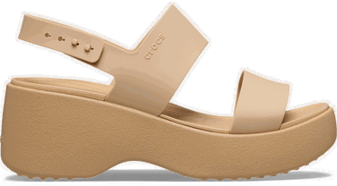 Tenisky a topánky Crocs Brooklyn Sky Platform Sandals Béžová | 212250-2NB, 0