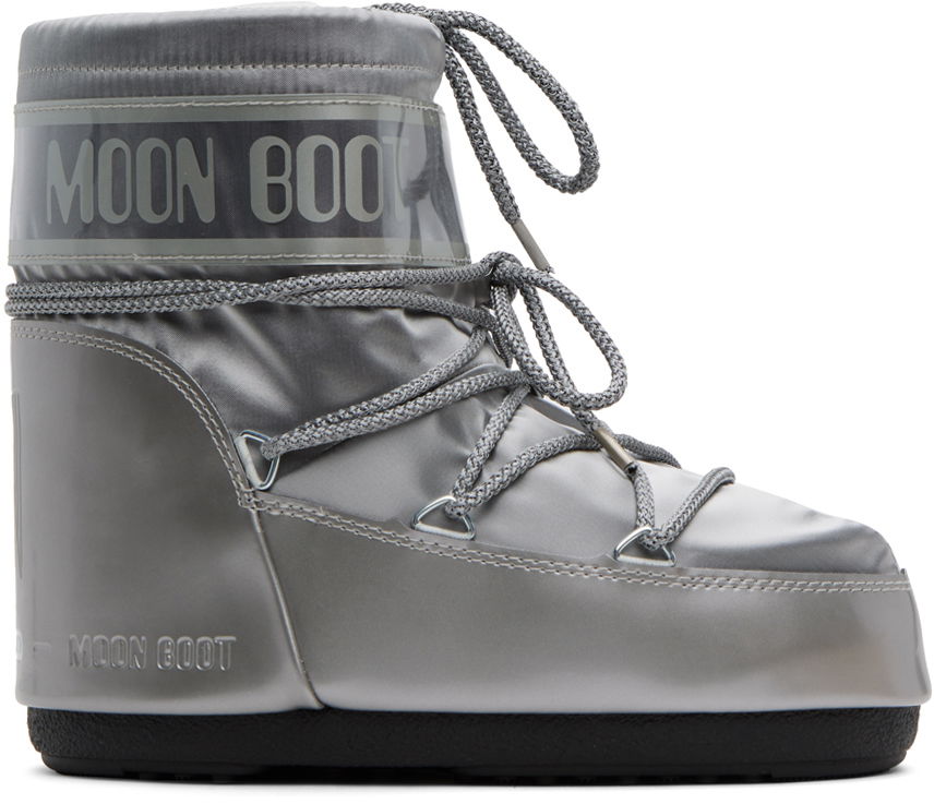 Tenisky a topánky Moon Boot Silver Icon Boots Šedá | 14093500, 0