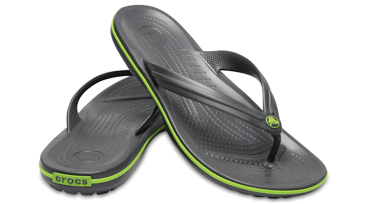 Tenisky a topánky Crocs Crocband™ Flips Zelené | 11033-0A1, 1