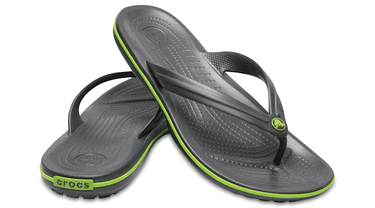 Tenisky a topánky Crocs Crocband™ Flips Zelené | 11033-0A1, 1