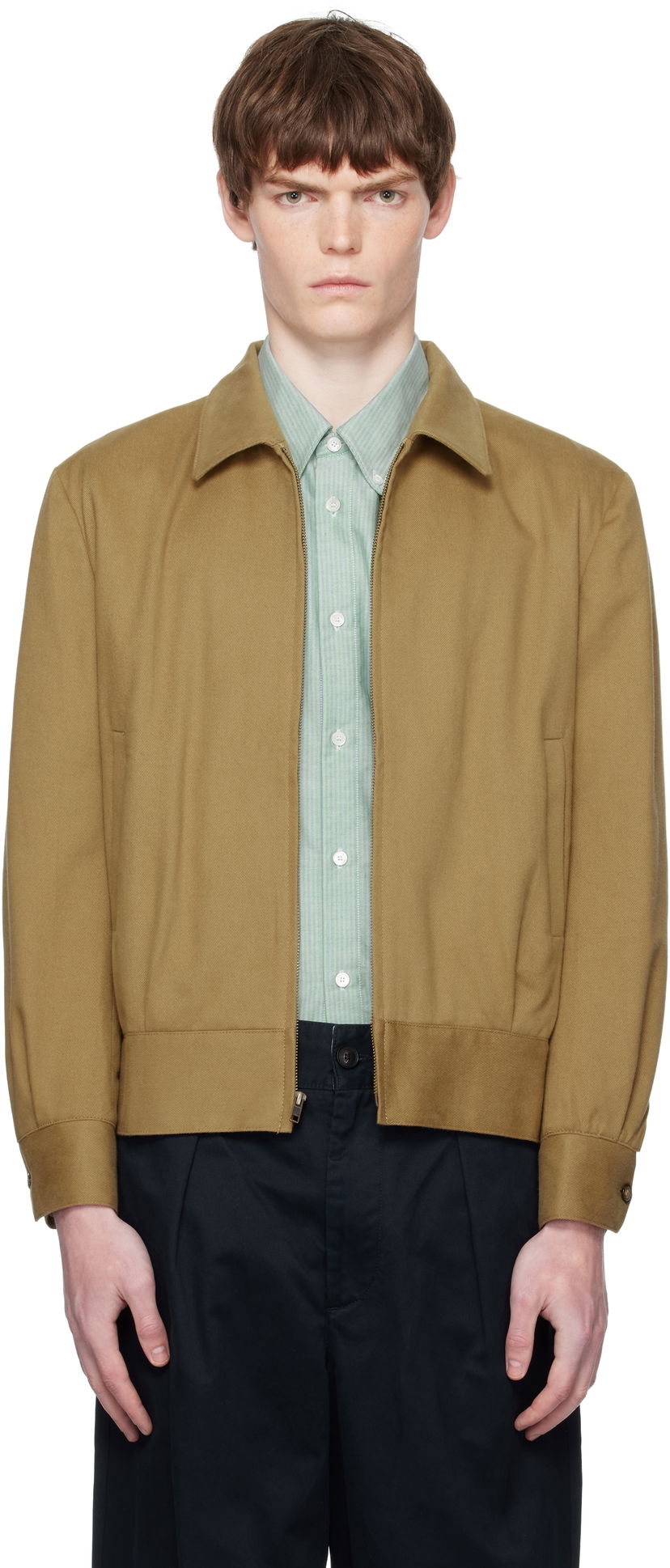Bunda Noah Noah Ricky Jacket Hnedá | OW094SS25