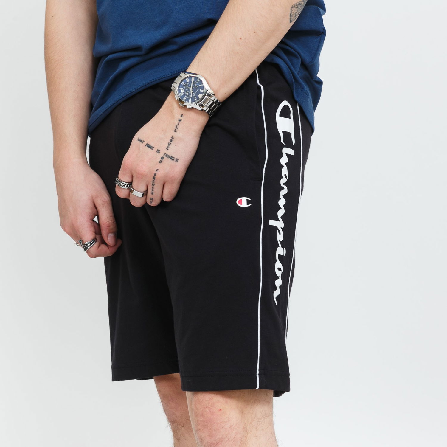 Šortky Champion Bermuda Shorts Čierna | 217443-KK001, 1
