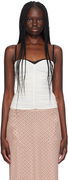 Miaou Renzo Ruched Cami Tank Top