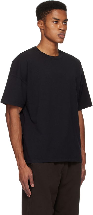 Tričko SKIMS SKIMS Jersey Lounge Oversized T-Shirt Čierna | TP-TSH-5322M, 1