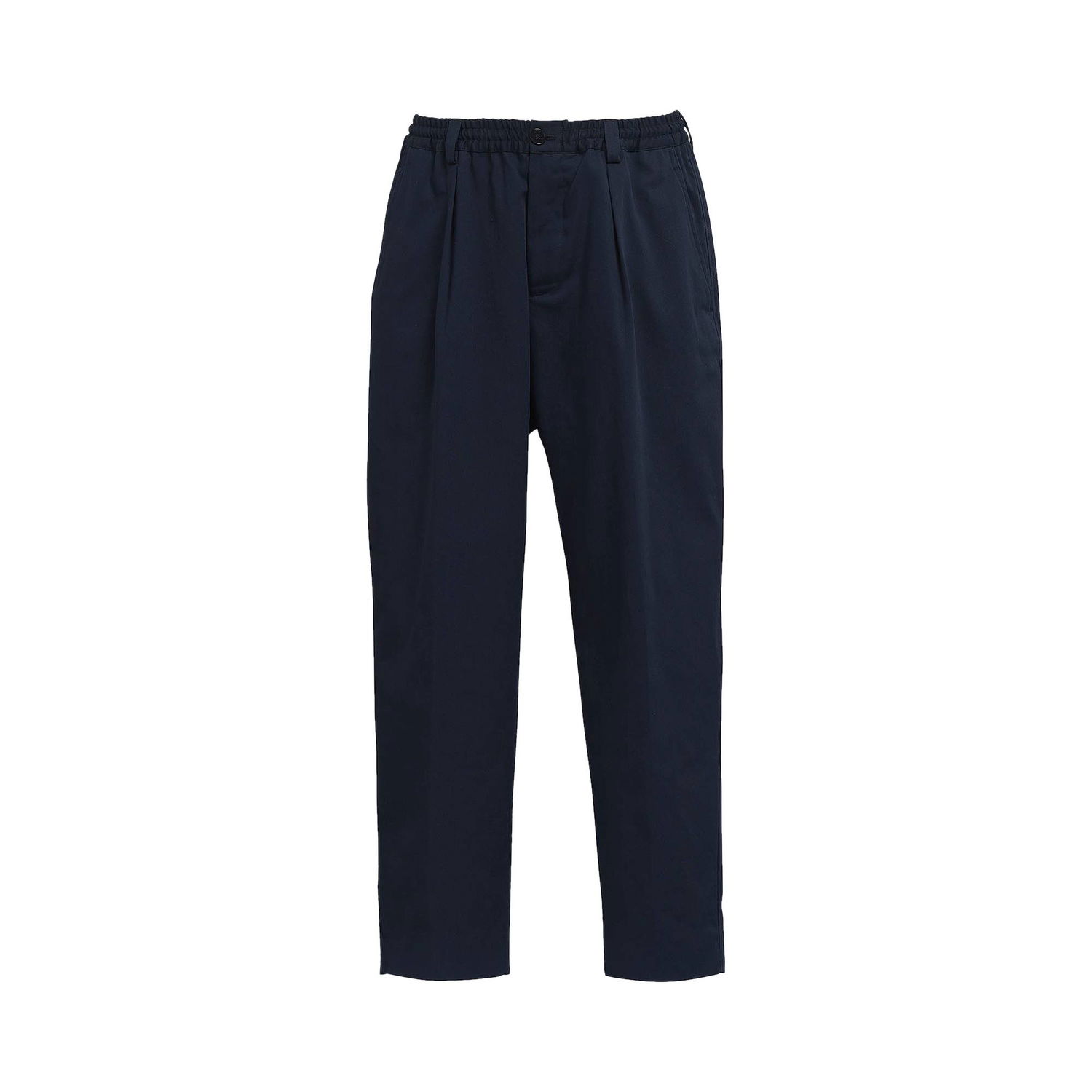 Nohavice Marni Marni Pleated Elastic Waist Trousers Navy | PUMU0017S0 UTC084 00B99, 1