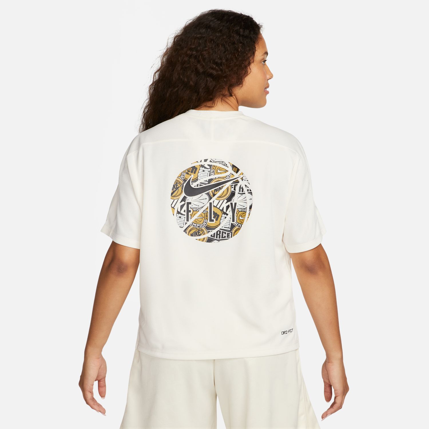 Dri-FIT Warmup Wmns Top Pale Ivory