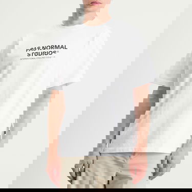 Tričko Pas Normal Studios Off-Race International Cycling Club Logo T-Shirt Biela | NP2027AO-100, 2