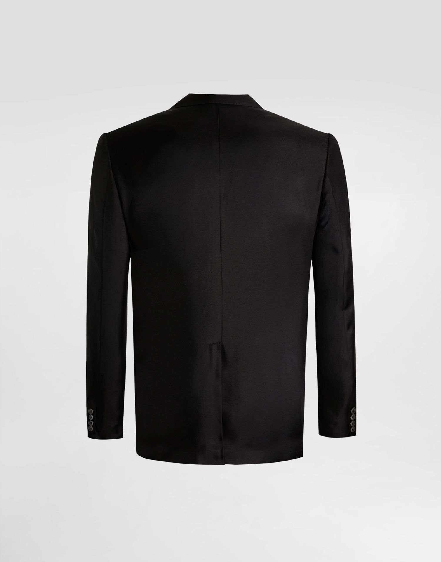 Bunda Dolce & Gabbana Dolce & Gabbana Sicilia Light Single-Breasted Silk Twill Jacket Čierna | G2UQ8TFU10SN0000, 1