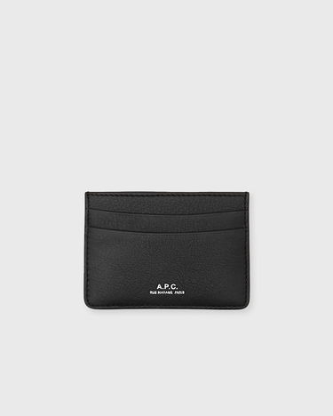 Peňaženka A.P.C. A.P.C. Andre Card Holder Čierna | PXCBC-H63028-LZZ, 2