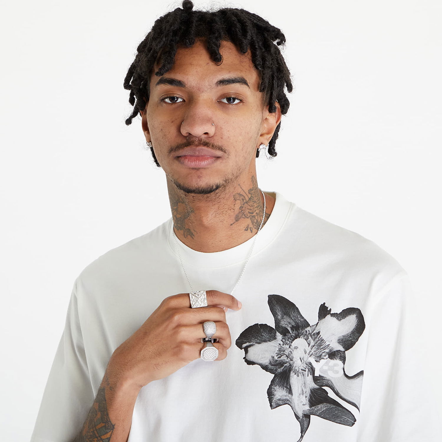 Tričko Y-3 Graphic Short Sleeve Tee UNISEX Off White Biela | IV7737, 1