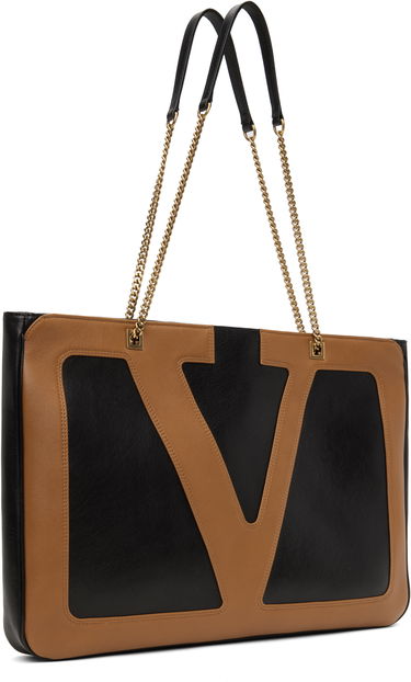 Tote bag Valentino Valentino Garavani Viva Superstar Nappa Leather Shopping Tote Hnedá | 6W2B0R12PTJ, 1