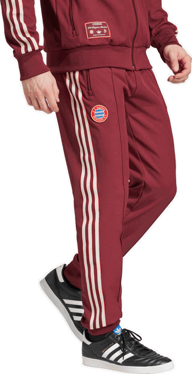Tepláky adidas Performance FC Bayern Terrace Icons Track Pants Vínová | JF0588, 4