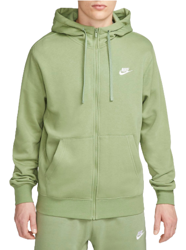 Mikina Nike Sportswear Club Fleece Hoodie Zelené | bv2645-386