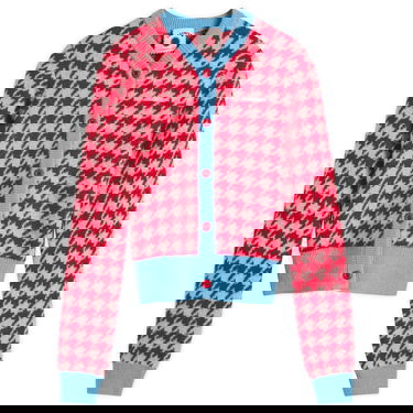 Sveter BBC IceCream Houndstooth Knit Cardigan Ružová | ICWW25307-PNK, 0