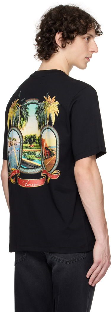 Tričko AMIRI AMIRI MA Paradise T-Shirt Čierna | AMJYTE1217, 2