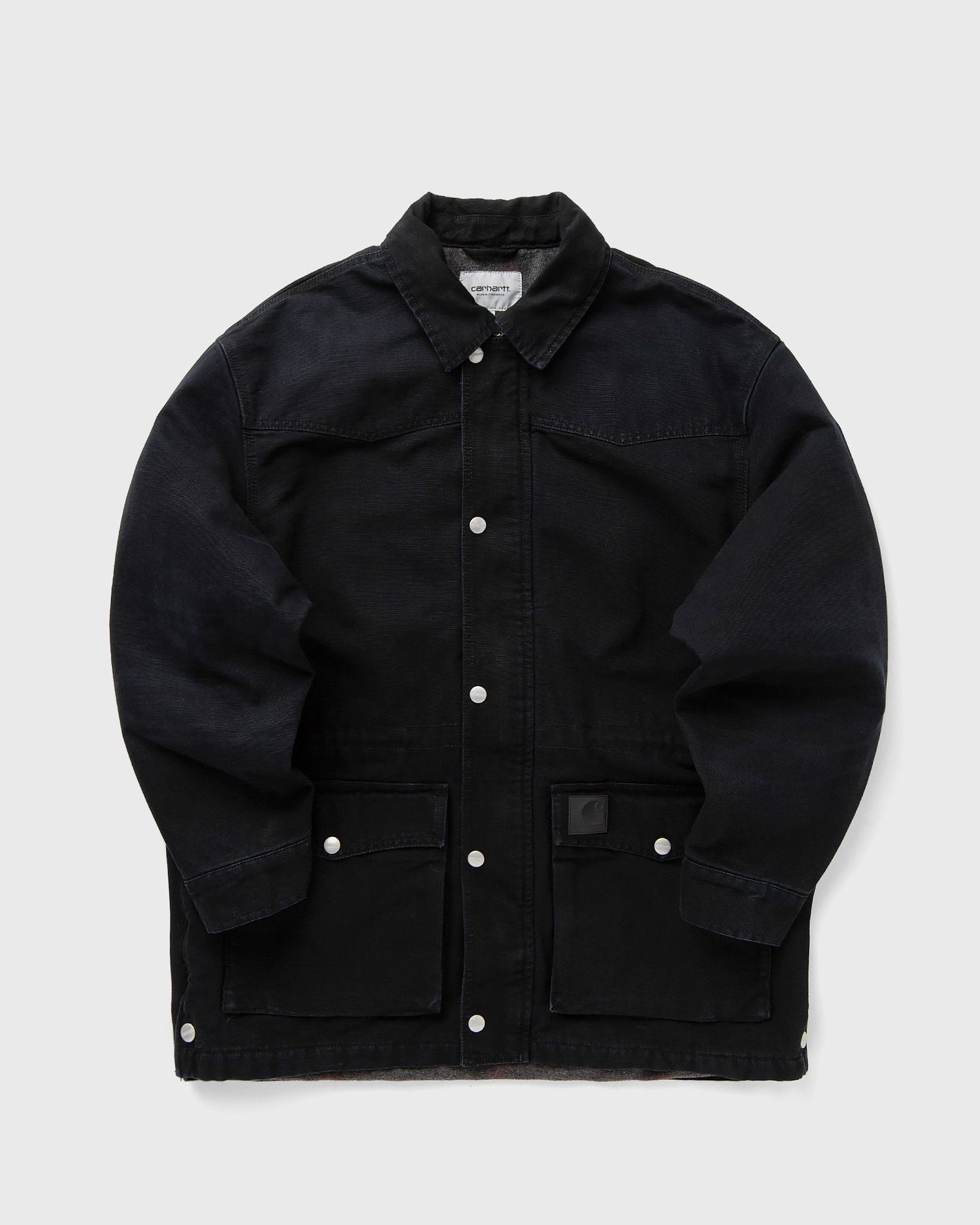 Bunda Carhartt WIP OG Santa Fe Black Coat Čierna | I034314-00E.4O, 0