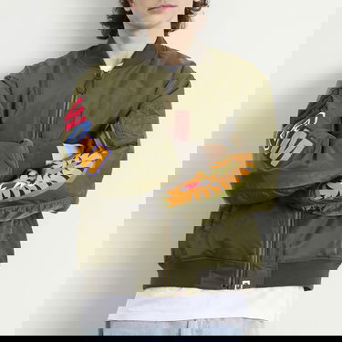 Bomber bunda BAPE Shark MA-1 Bomber Jacket with Tiger Graphic and Letter Patches Zelené | 001HJL801003M-ODR, 5