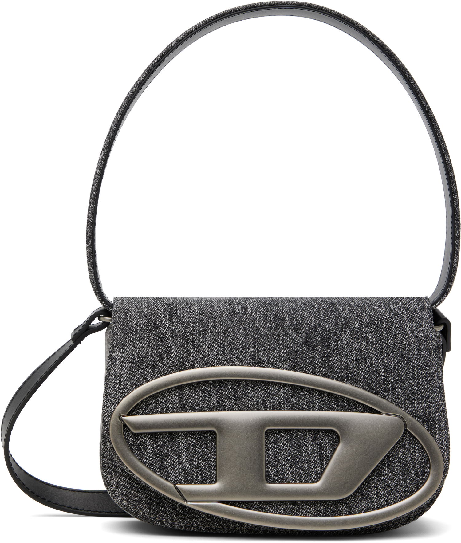 Kabelka Diesel 1dr Denim Shoulder Bag Šedá | X08396 P1309, 0
