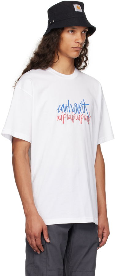 Tričko Carhartt WIP Stereo Logo Graphic T-Shirt Biela | I033672, 1