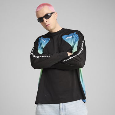 Dres Puma F1® Long Sleeve Mesh T-Shirt Čierna | 631642_01, 0