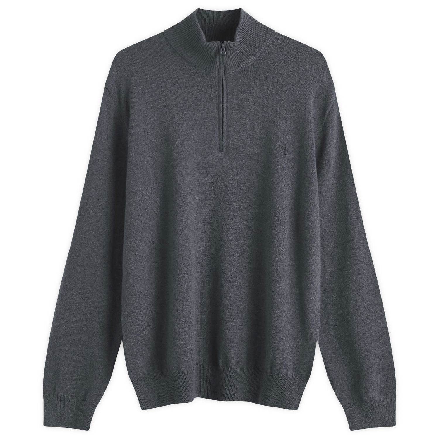 Sveter Polo by Ralph Lauren Half Zip Jumper Šedá | 710876756017, 0