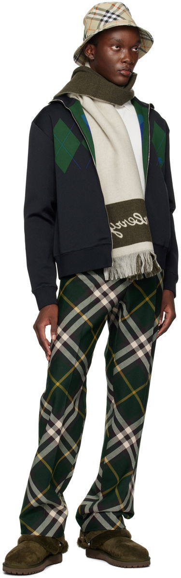 Tenisky a topánky Burberry Burberry Shearling Chubby Boots Zelené | 8092544, 4