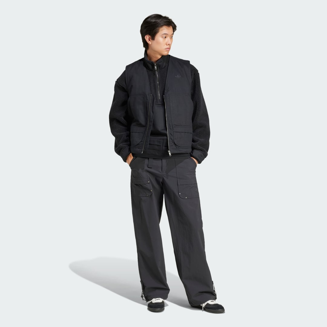 Mikina adidas Performance Fleece Half-Zip Pullover Čierna | JC9596, 1