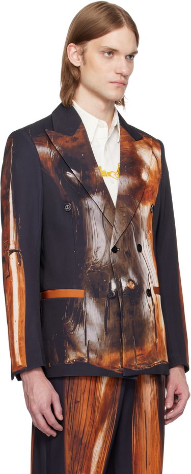 Bunda KidSuper KidSuper Mannequin Figure Double-Breasted Blazer Čierna | SS25-SUT-10, 1