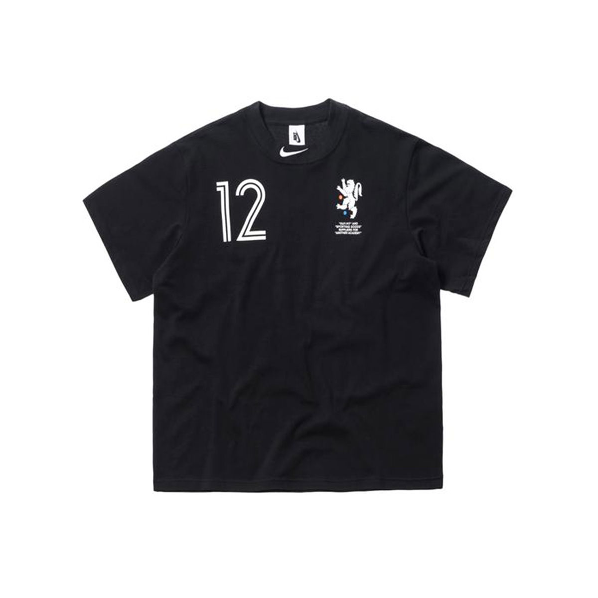 Tričko Nike Off White x Mon Amour Football T-Shirt Tee Black - US M Čierna | AJ2239-010, 0