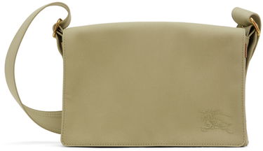 Taška cez rameno Burberry Burberry Trench Leather Crossbody Bag Zelené | 8077398, 0