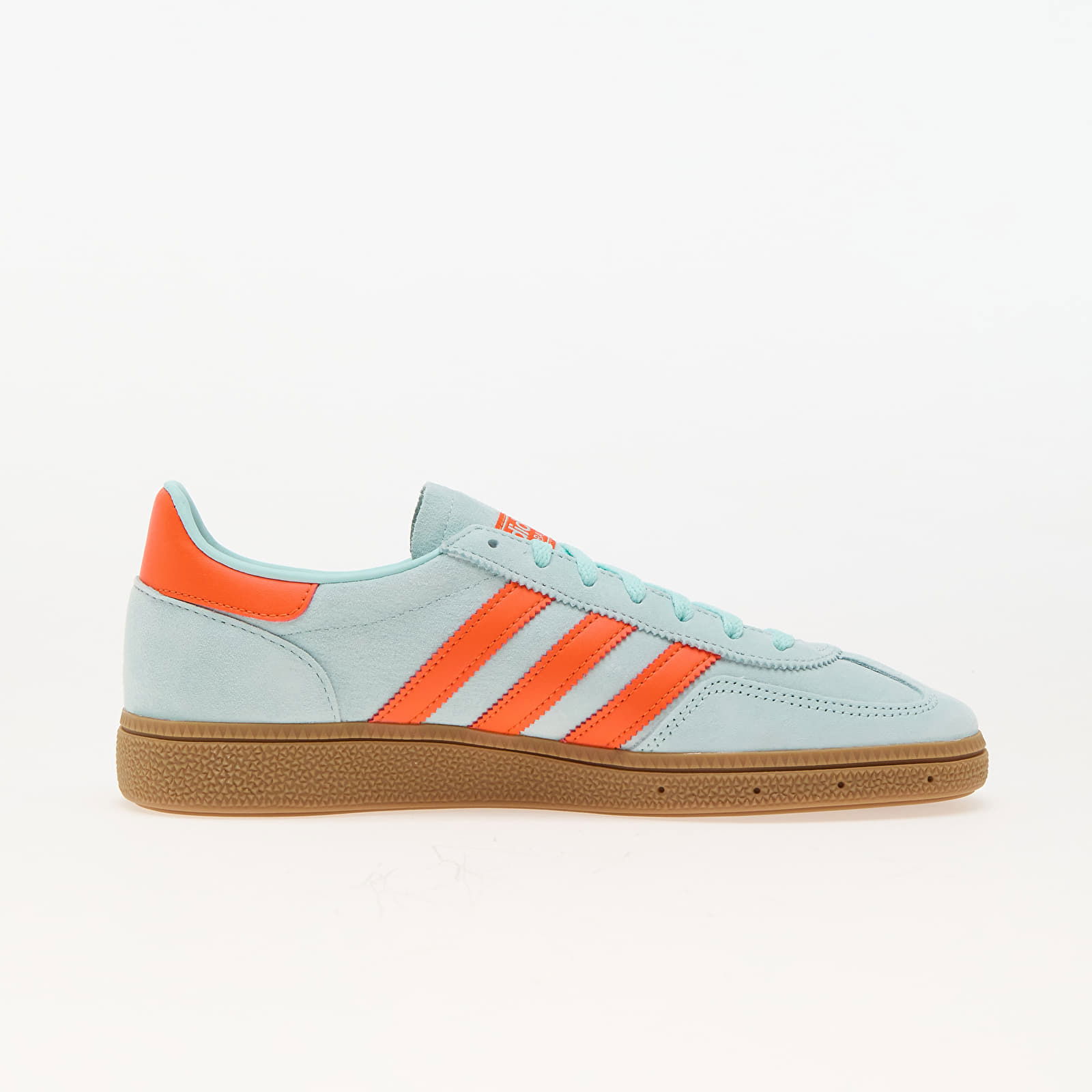 Adidas Handball Spezial Sneakers in Semi Flash Aqua/Impact Orange/Gum,