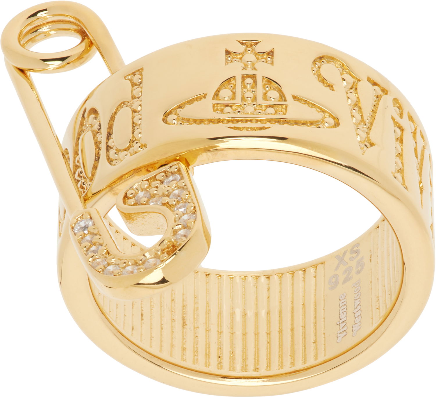 Prsteň Vivienne Westwood Vernon Ring Metalická | 64040077-01R102-CN, 1