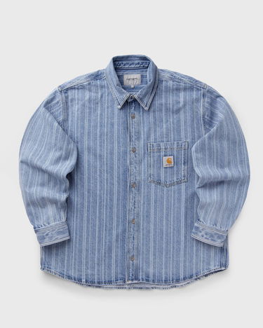 Košeľa Carhartt WIP Rylan Striped Denim Shirt Jacket Modrá | I035567-32H.12, 2