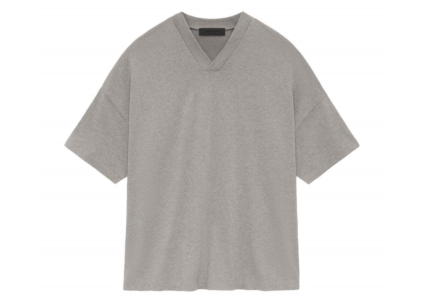 Tričko Fear of God Core Collection V-Neck Heather Grey Šedá | 125SU244211F, 0